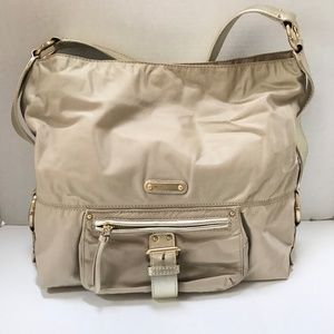 Michael Kors Nylon Taupe Handbag